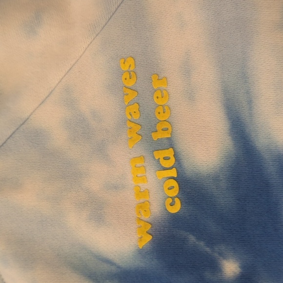 WARM Tie Dye Boyfriend Hoodie ~ NWT - Picture 7 of 11